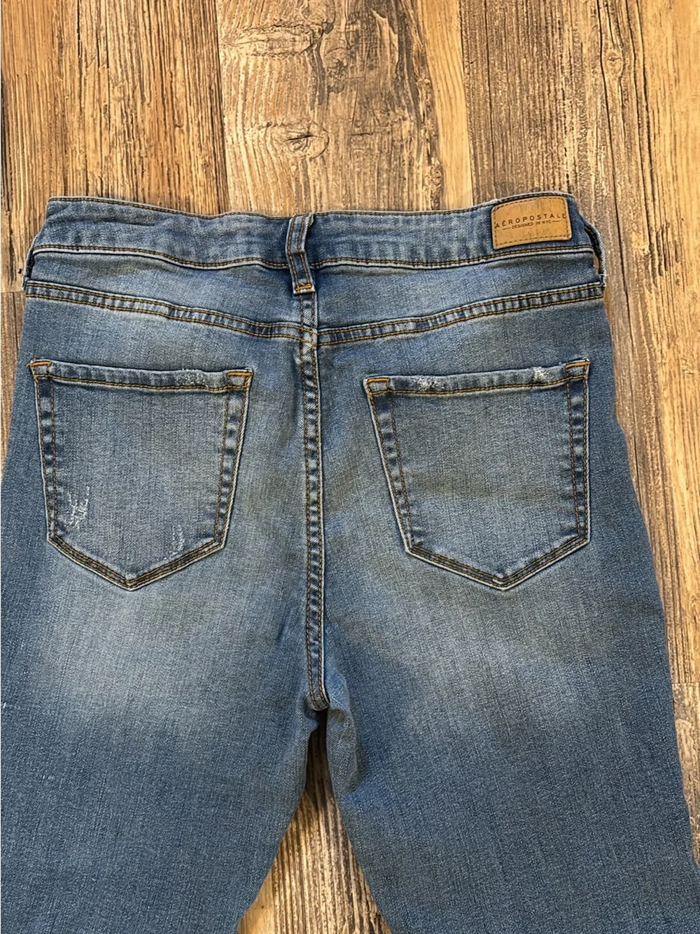 Aeropostale High Waisted Cropped Jeggings - Size 4